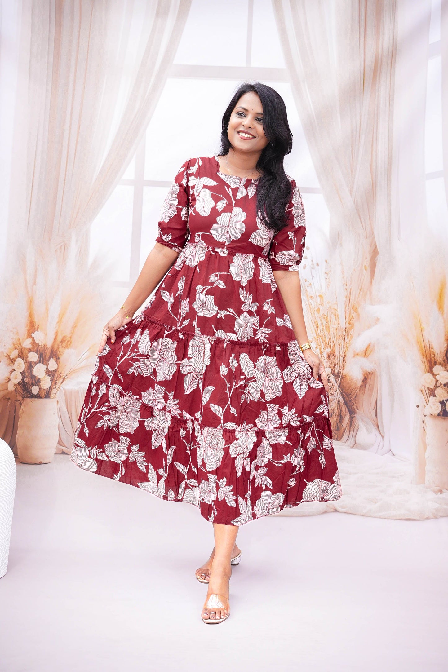 Riya day to night dress without lining
