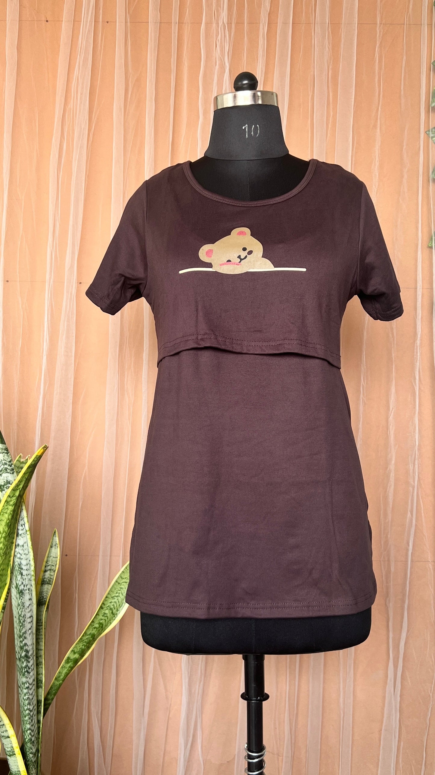Maternity panda T-shirt winter