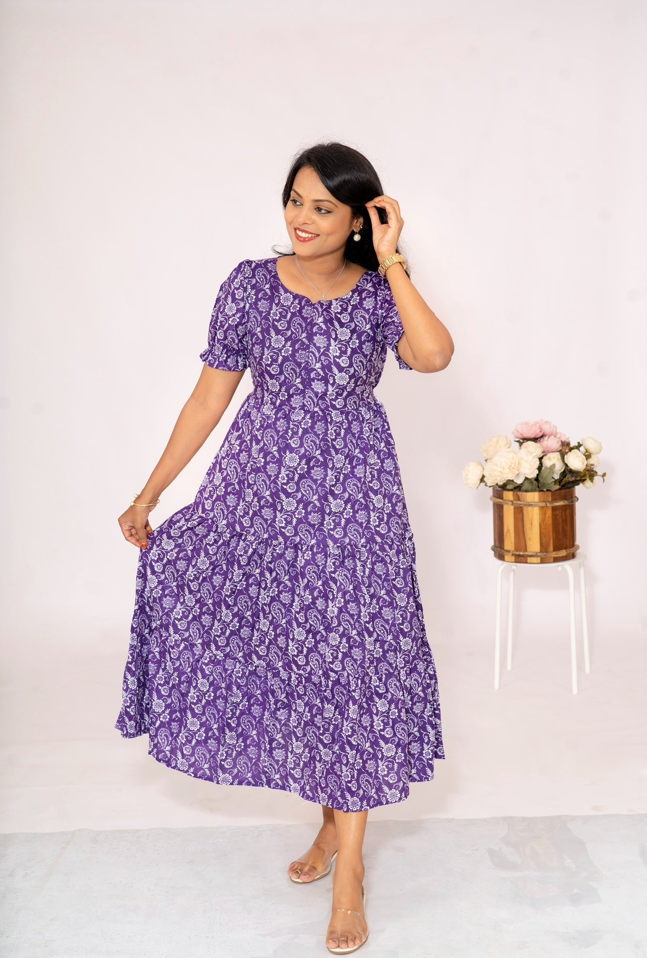 Divya casual Dress With Lining