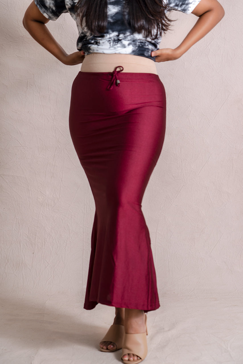 Maroon Buttersoft luxury Sareeshaper