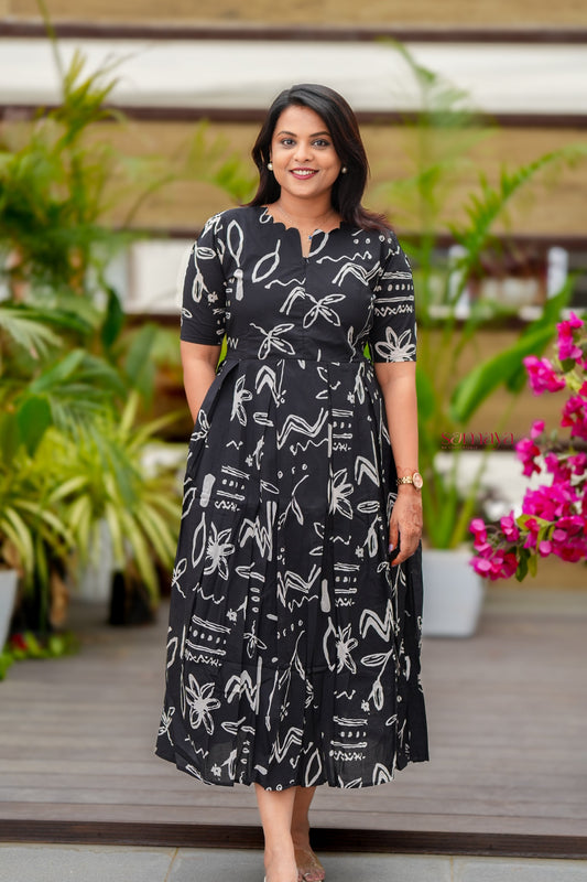 Maggie Casual Dress With Lining