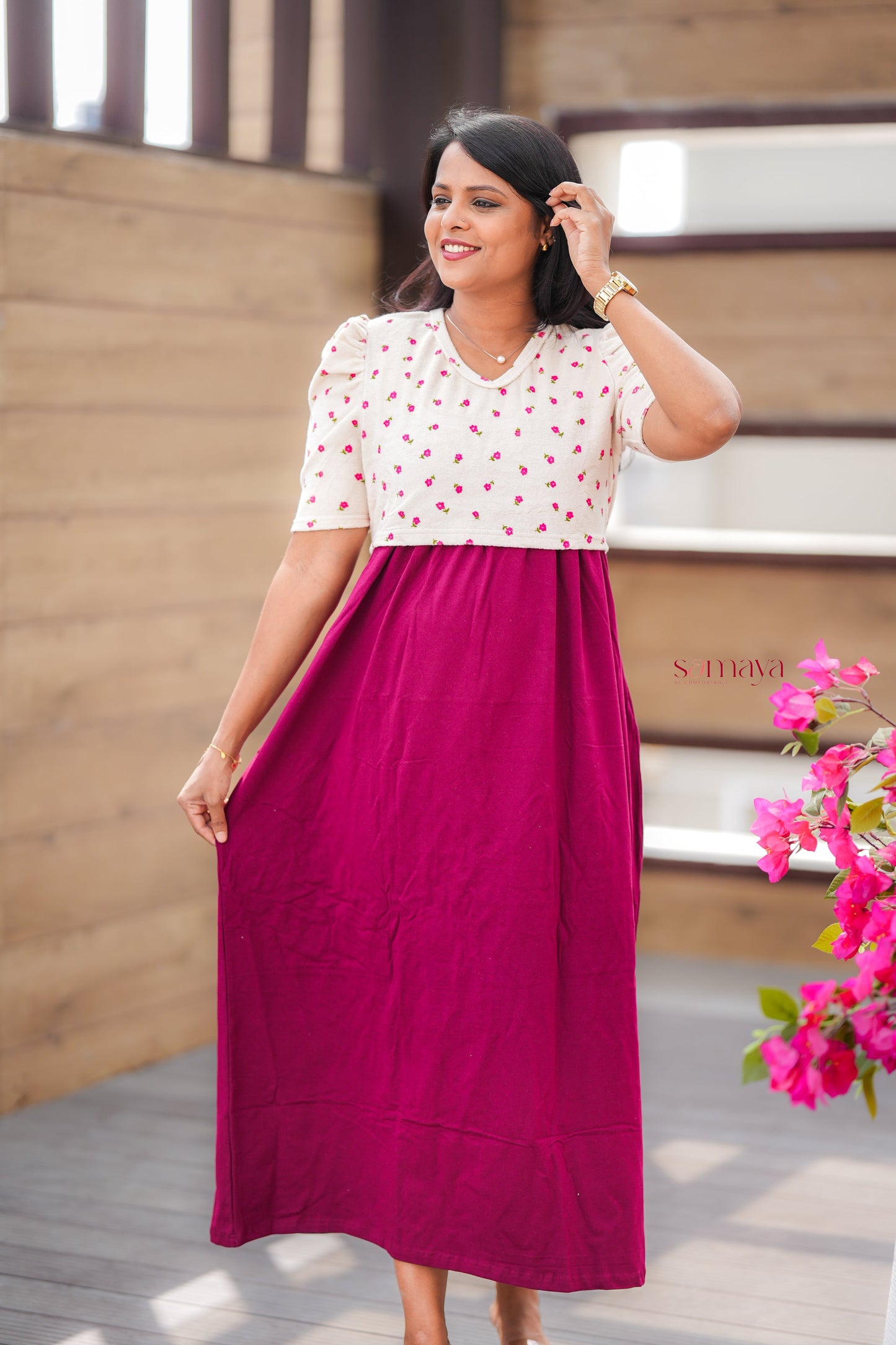 Maxi Shwetha Light Weight Dress