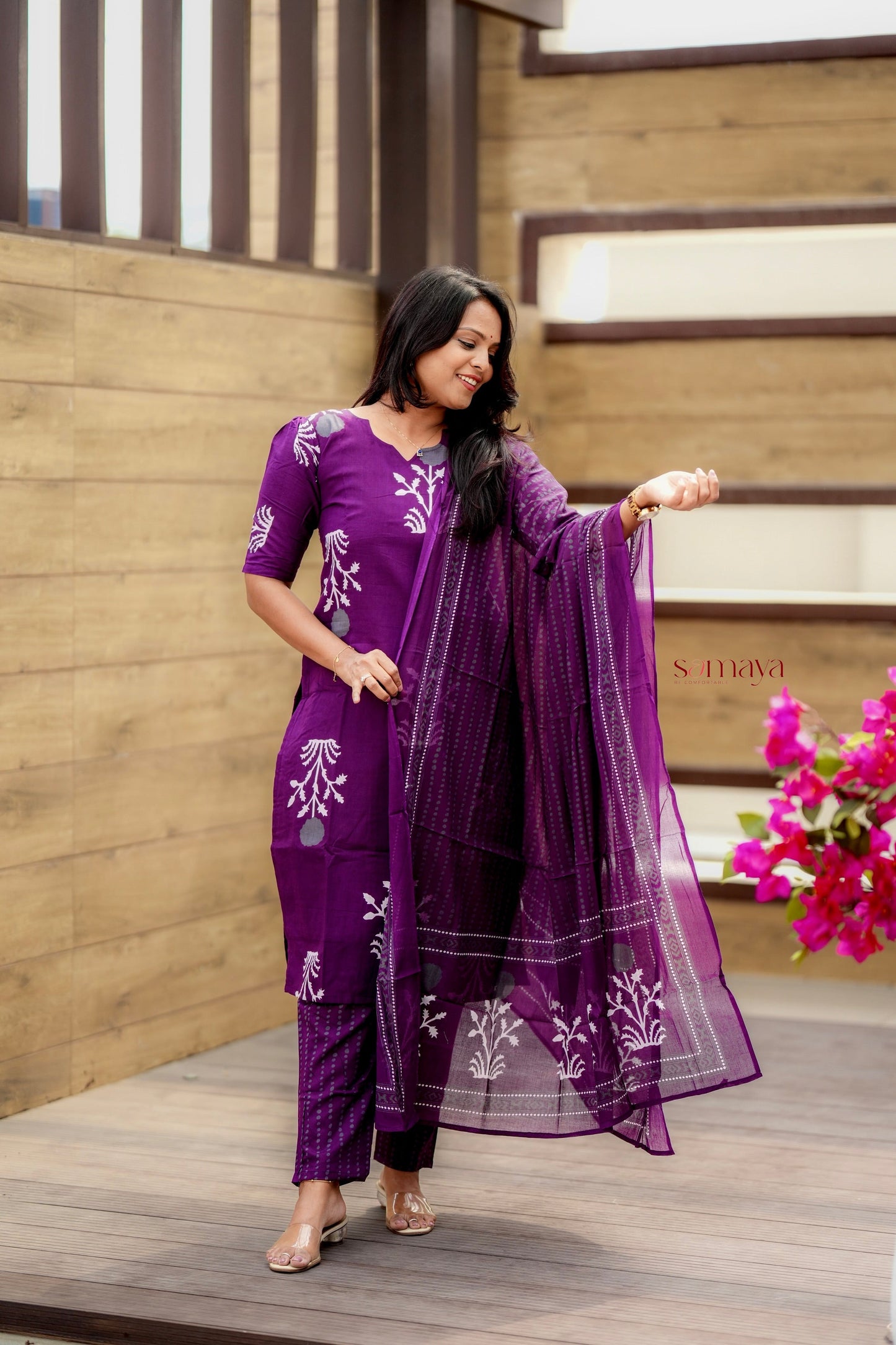 Anjali  cotton 3 piece kurta set of 3 ( ready to dispatch)