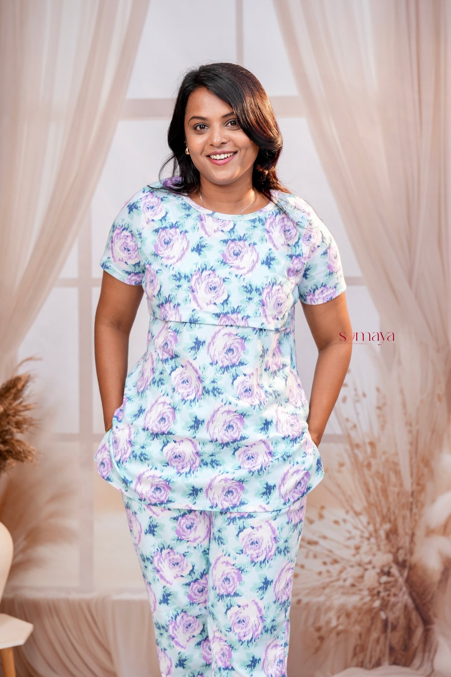 Berry Feeding Pant Set ( lightweight )