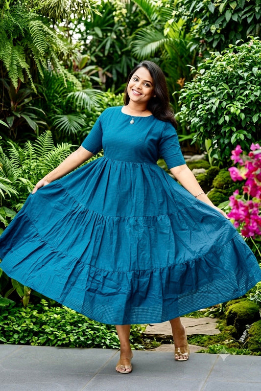 Rithu  casual Dress With Lining