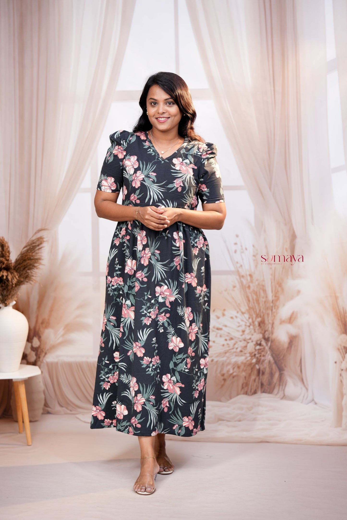 Maxi Megha thick Weight Dress