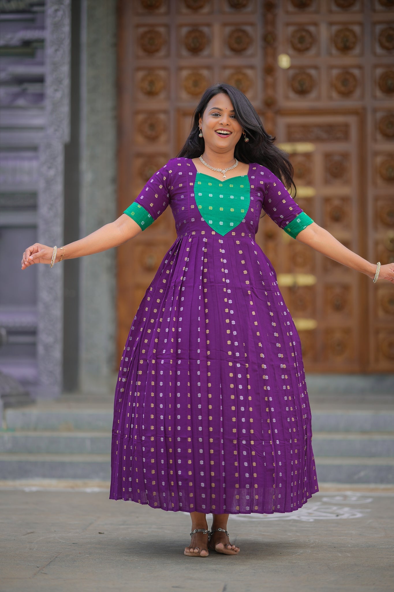 Alagu Maxi Dress With Lining ( ready to dispatch)