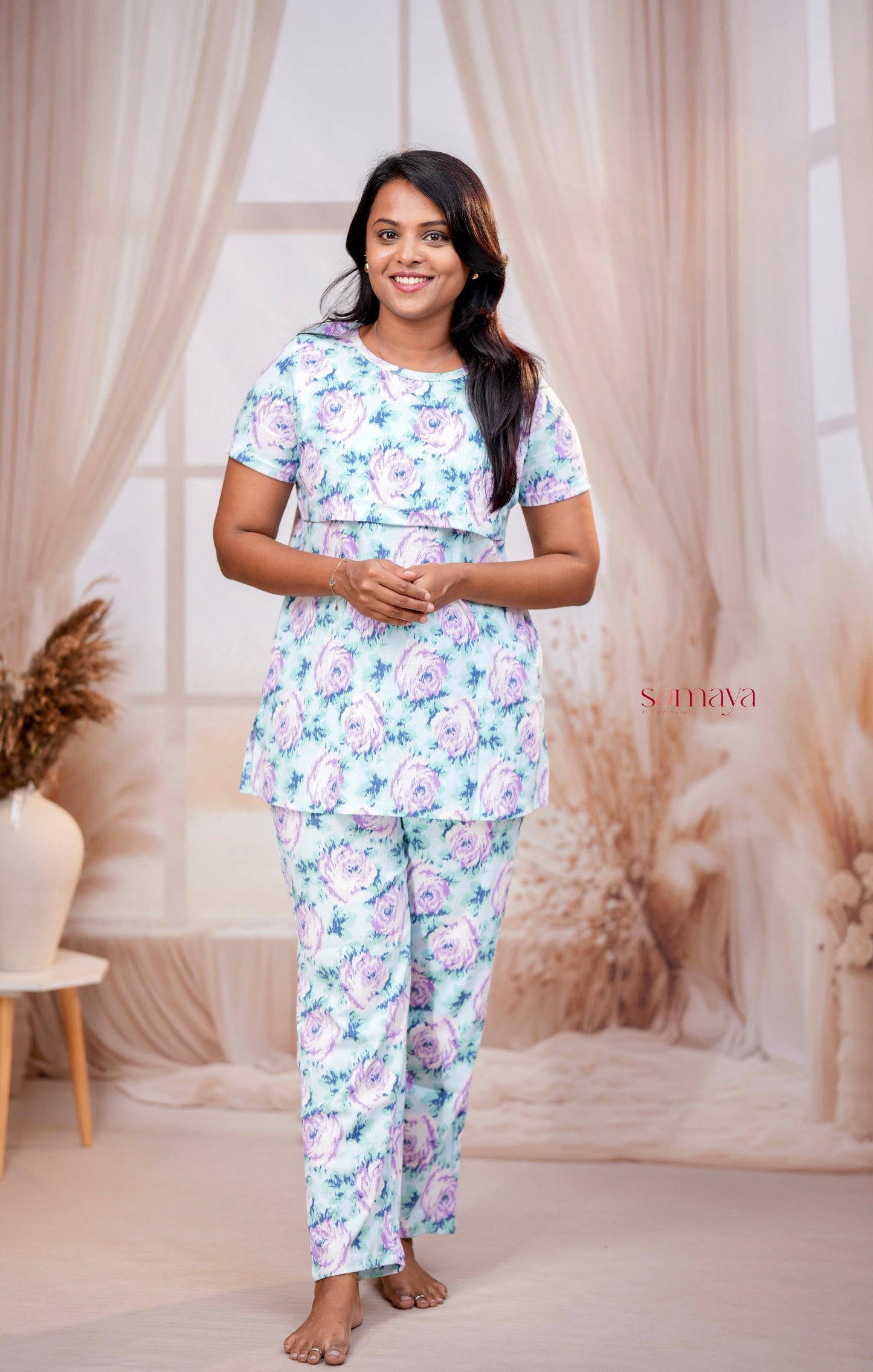Berry Feeding Pant Set ( lightweight )