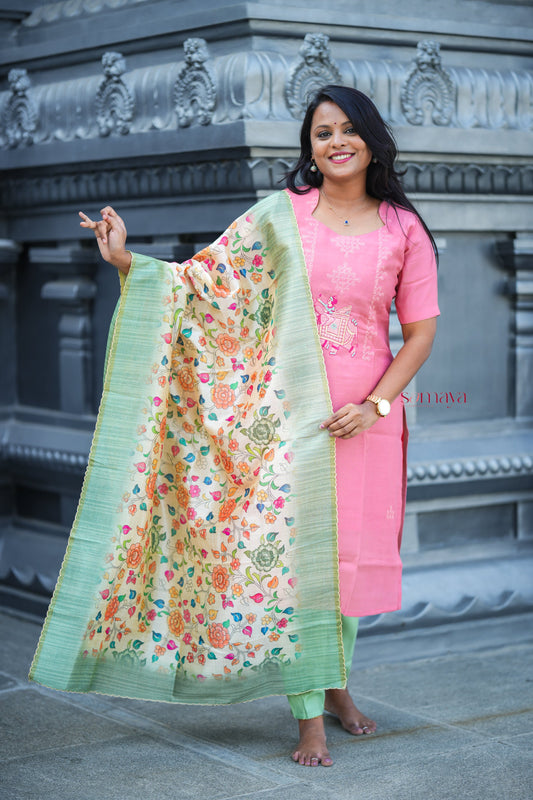 Kolam Saanvi 3 piece salwar suit set with dupptta ( ready to dispatch)