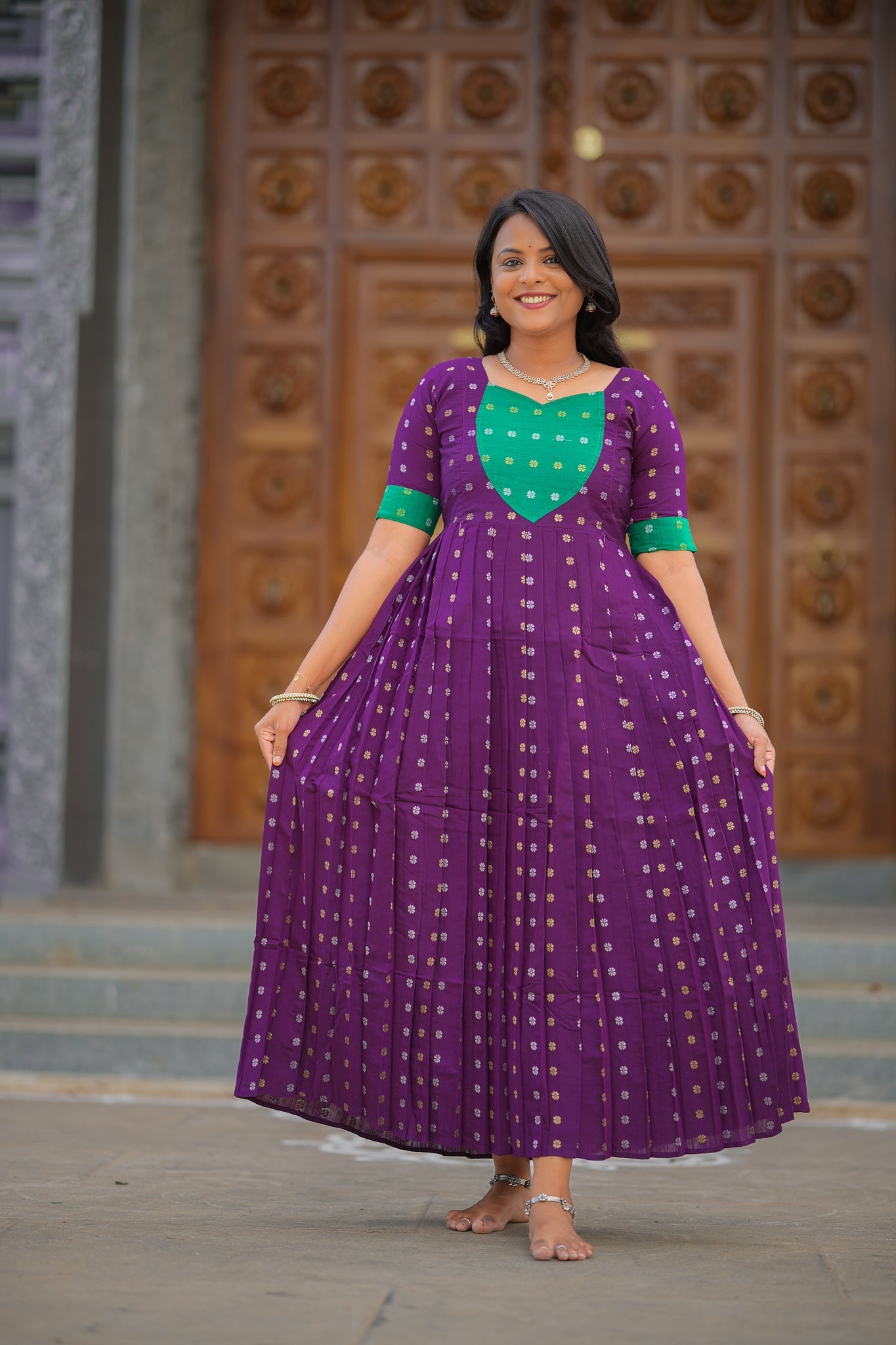 Alagu Maxi Dress With Lining ( ready to dispatch)