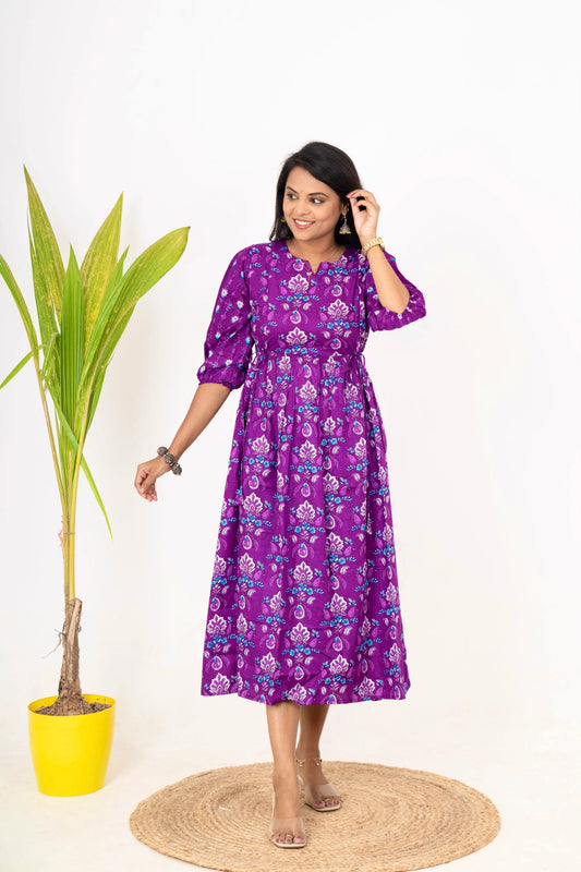 Janani Maternity day to night dress without lining