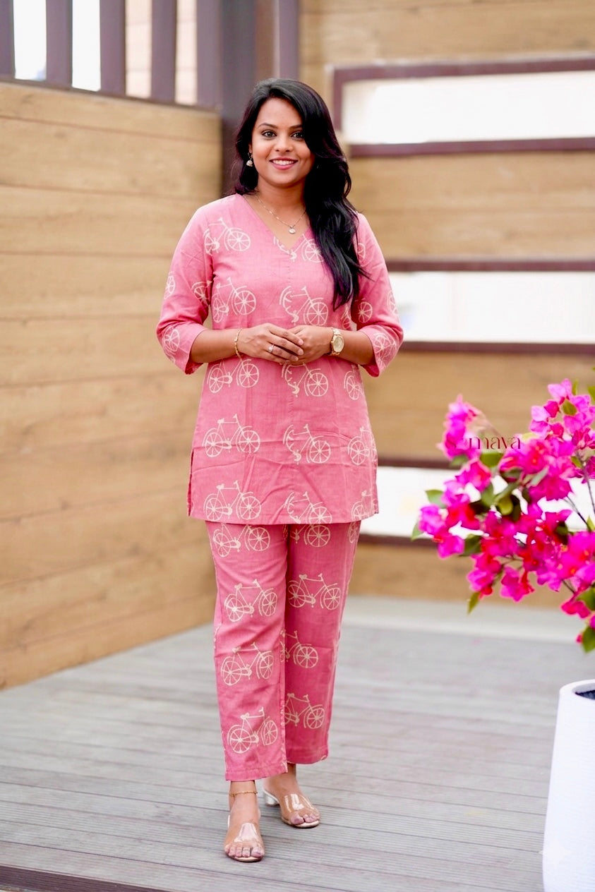 Cycle Night Co-ord Set