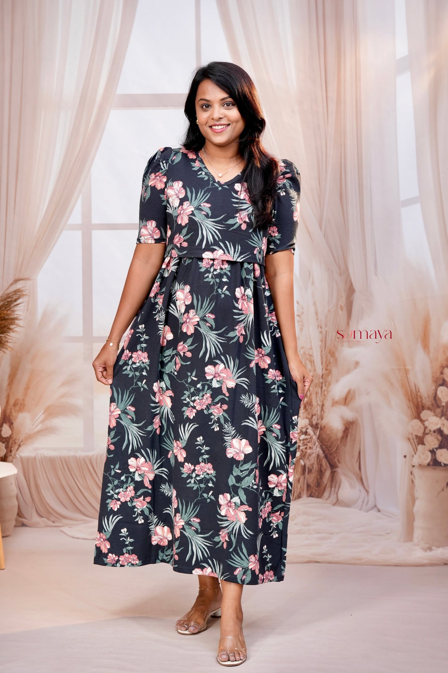 Maxi Megha thick Weight Dress
