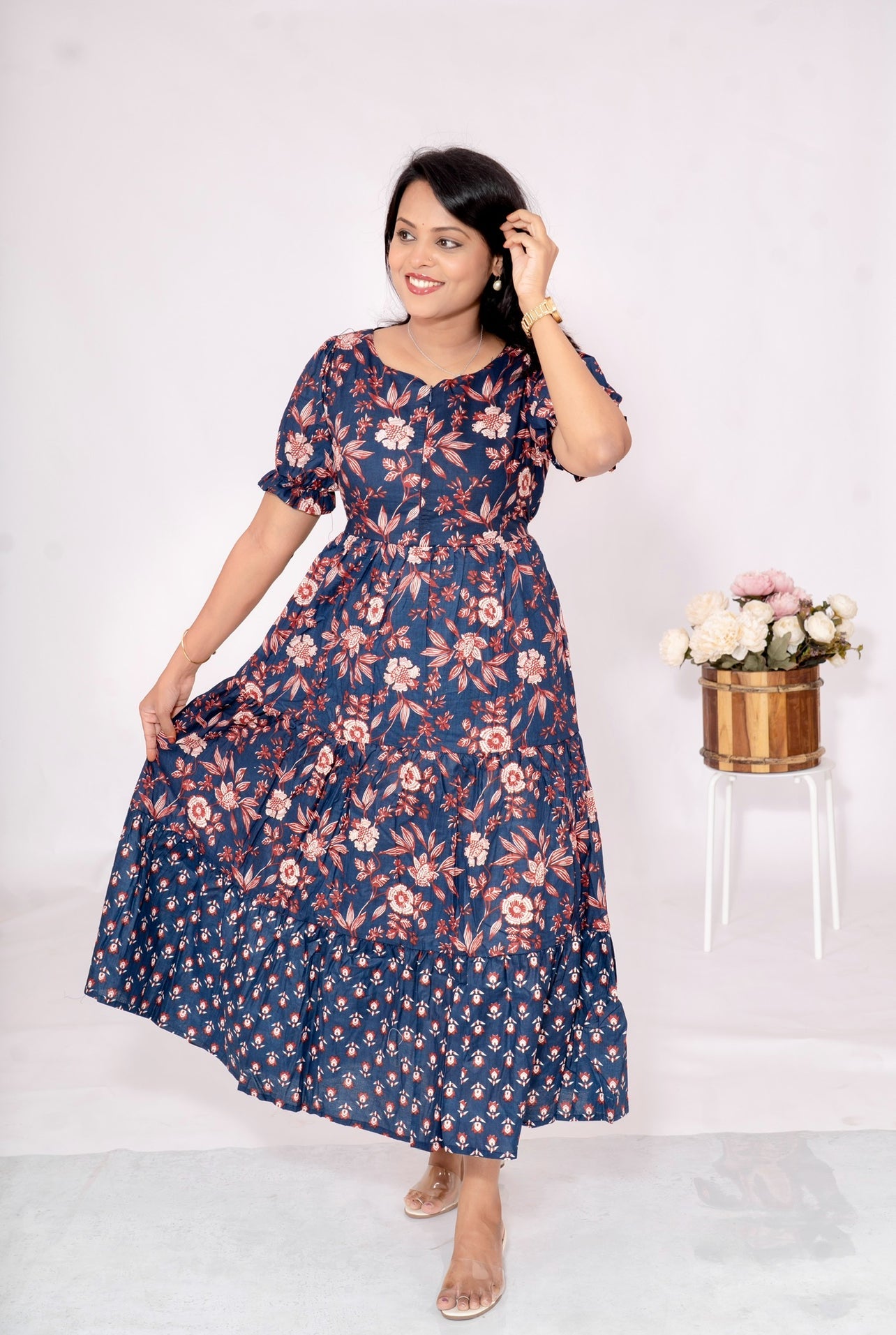 Navya casual  Dress With Lining