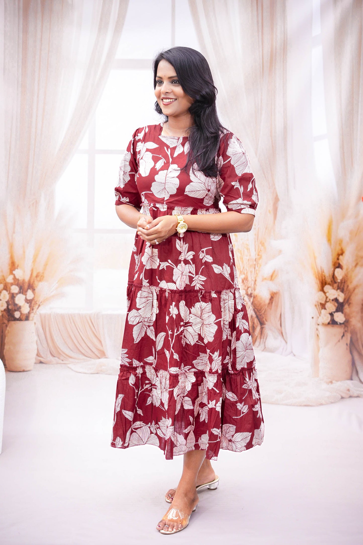 Riya day to night dress without lining
