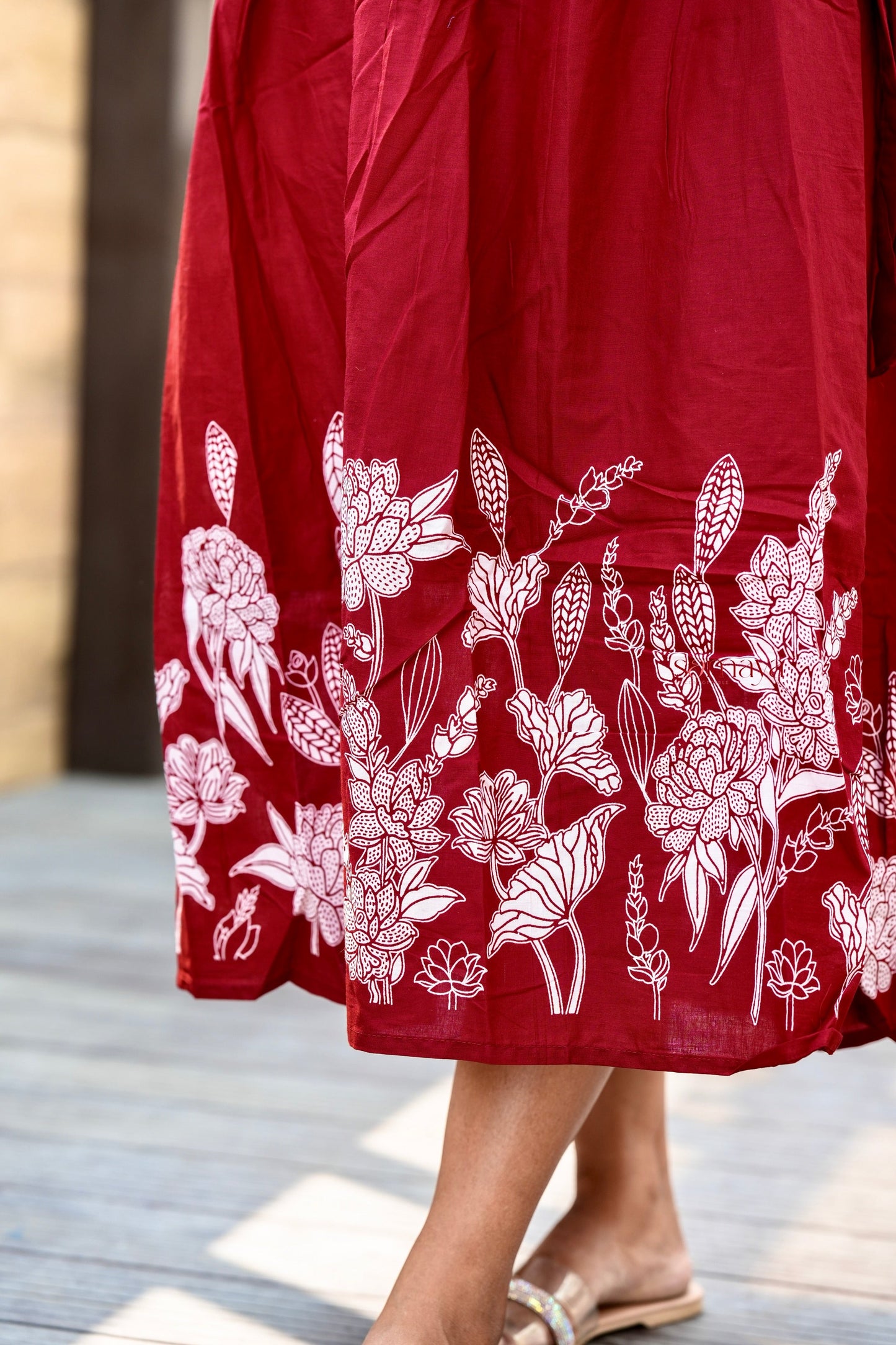 Scarlet cotton  Casual Dress( dispatch sep 6 th )