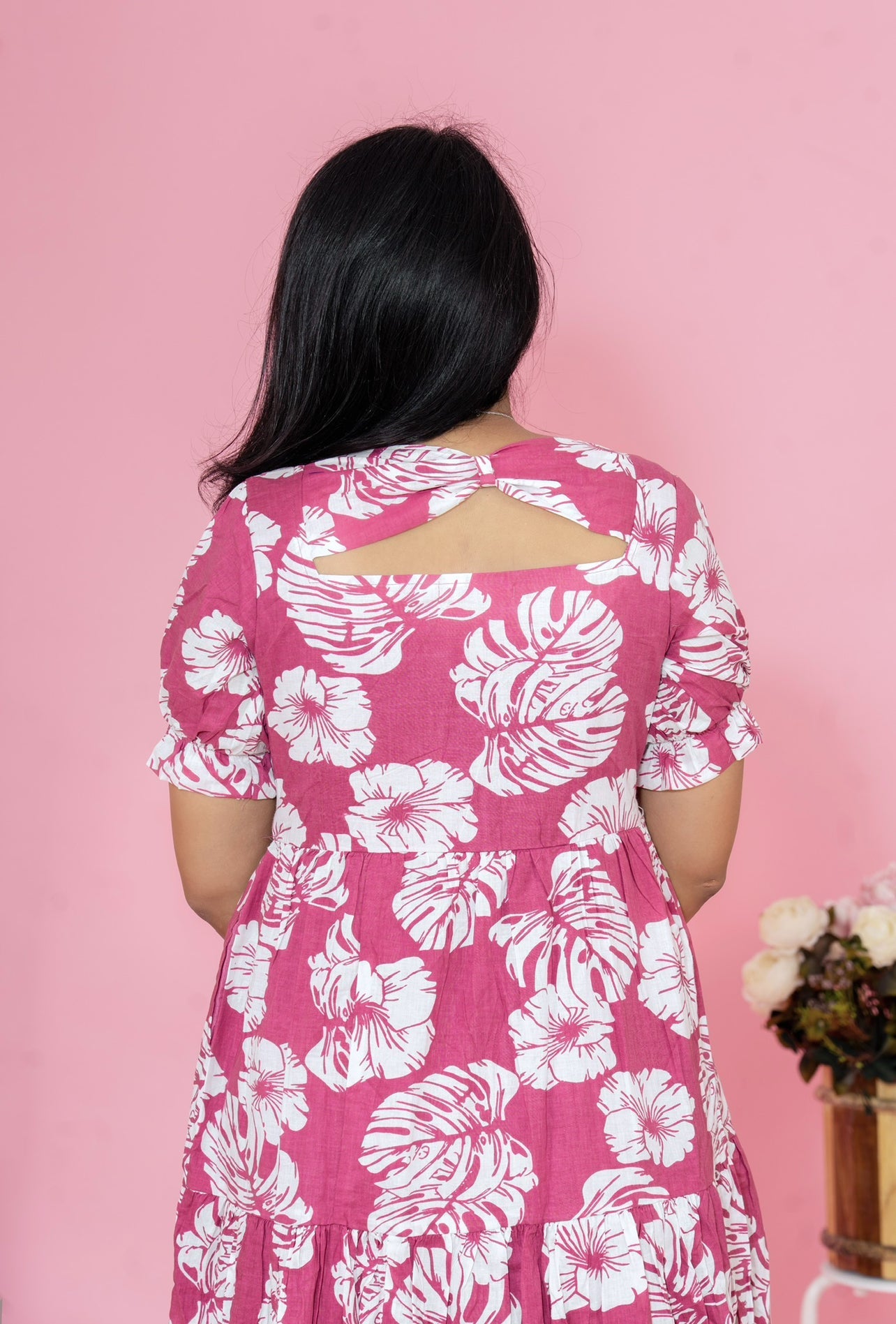 Flora casual Dress With Lining