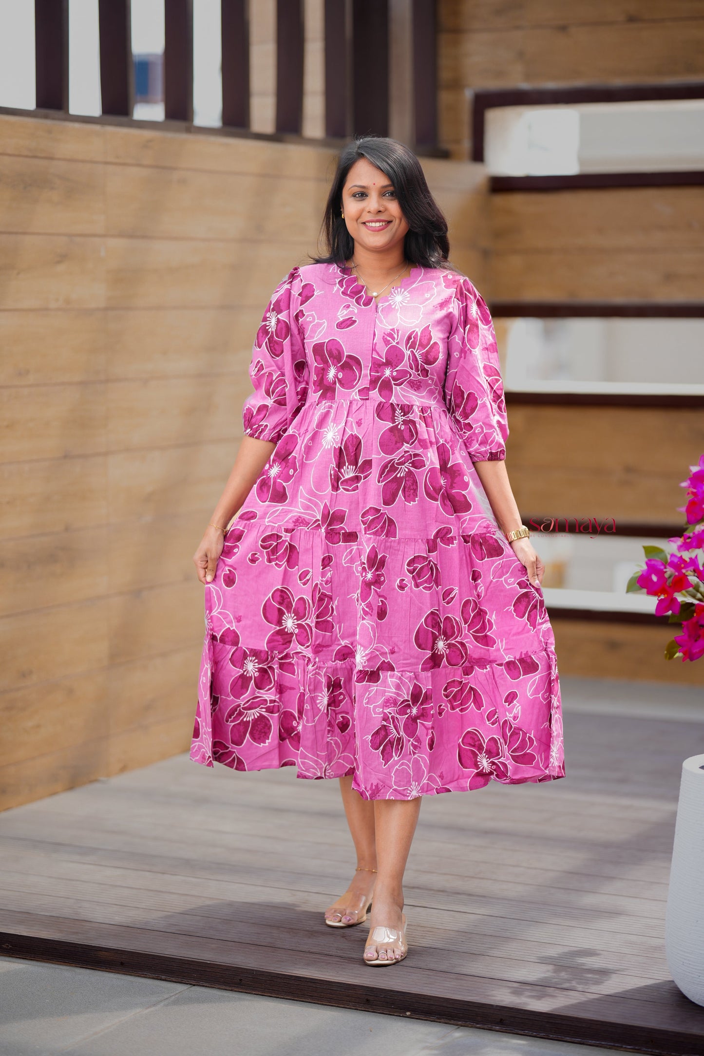 Riya day to night dress without lining
