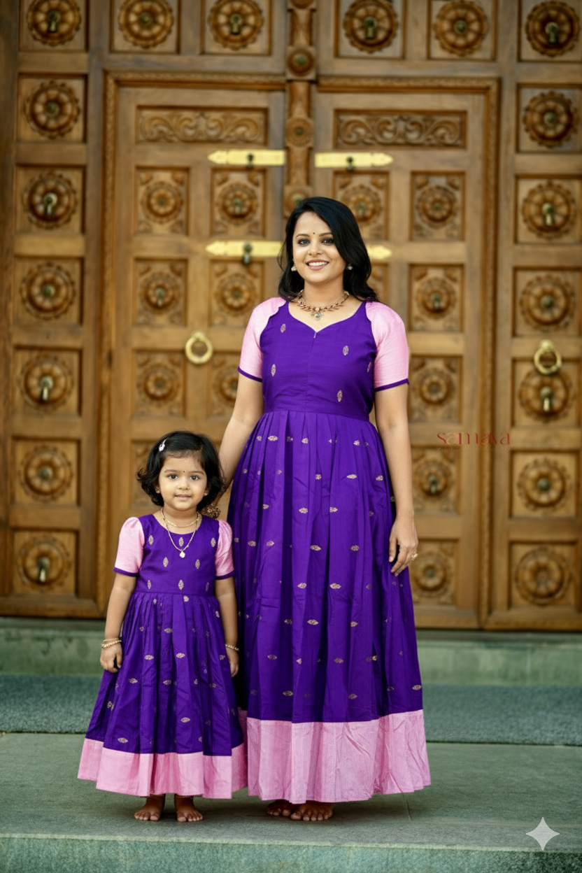 Soundarya kids Dress With Lining ( ready to dispatch)