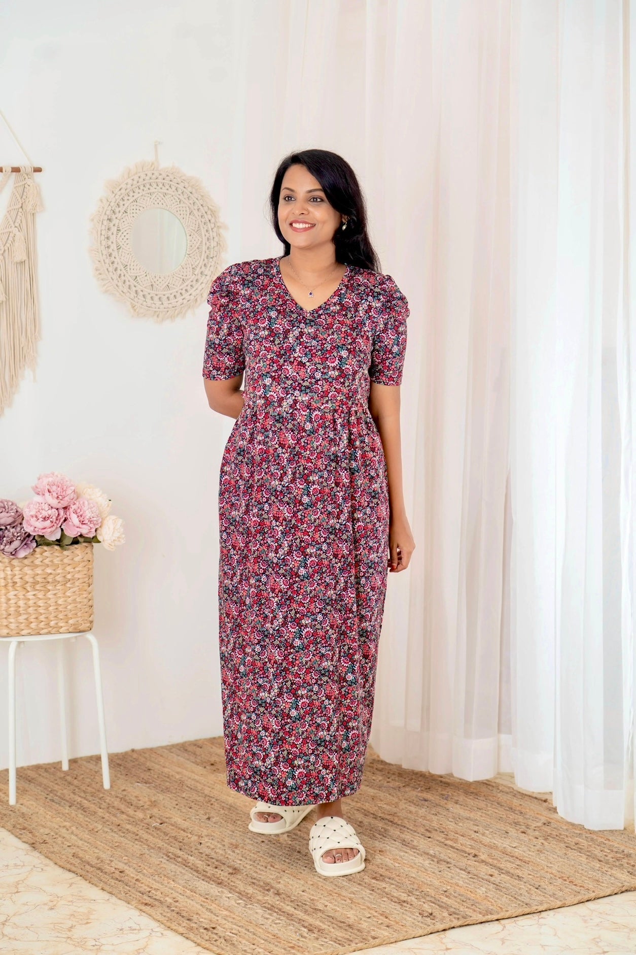 Maxi Leela thick  Weight Dress