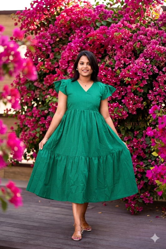 Kiara casual Dress With Lining