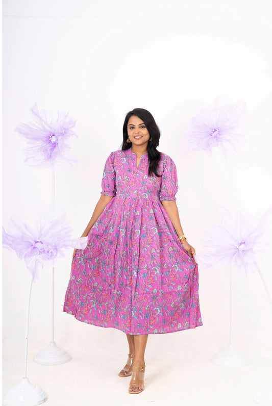 Laya   Casual dress With Lining Non-Maternity & Feeding-Friendly Dress