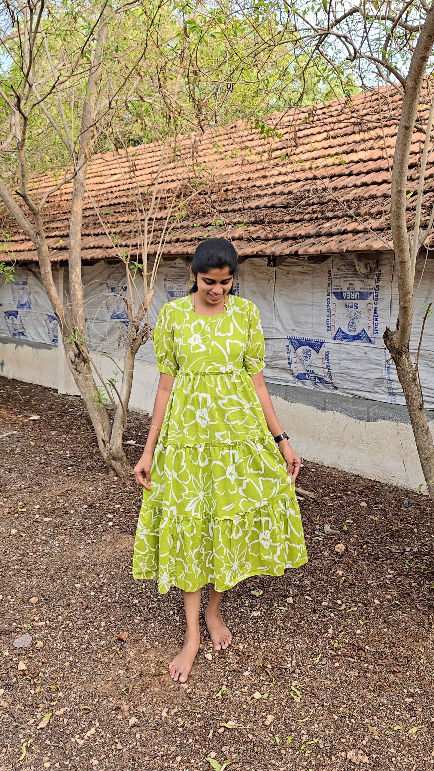 Preetha day to night dress without lining