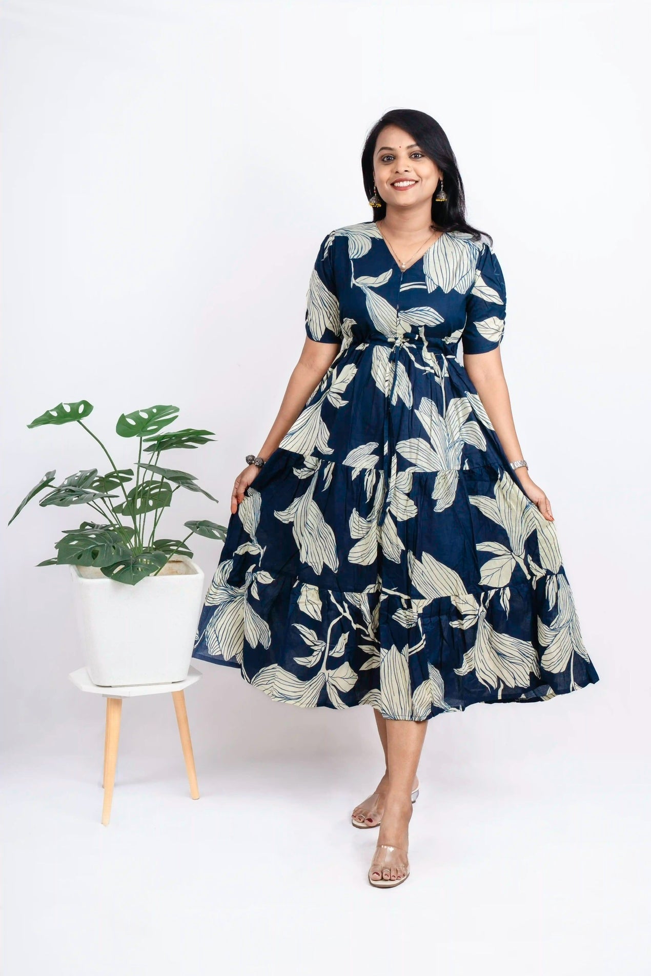 Sneha Casual Dress With Lining