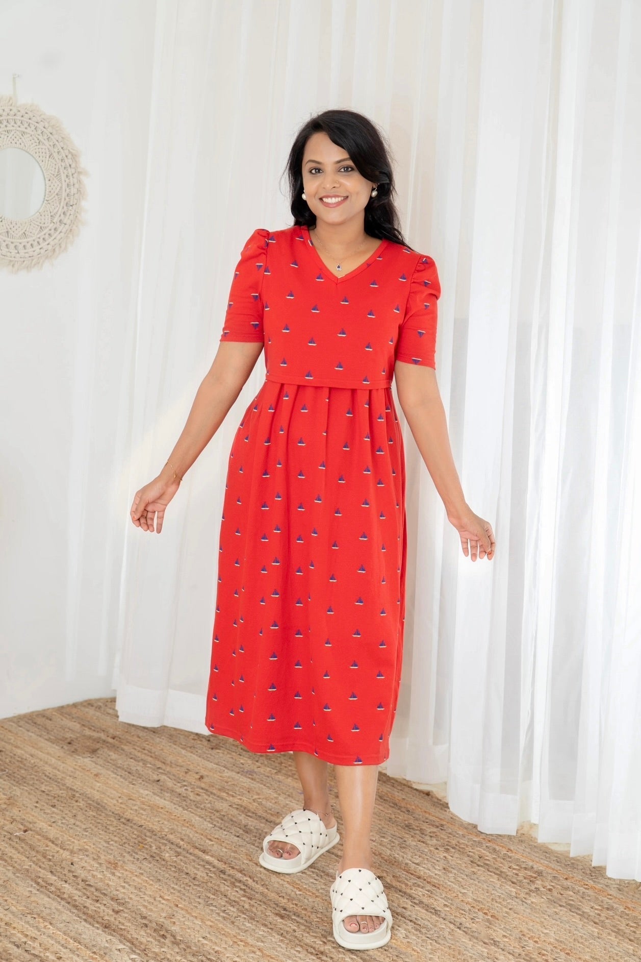 Midi Riya Thick Dress