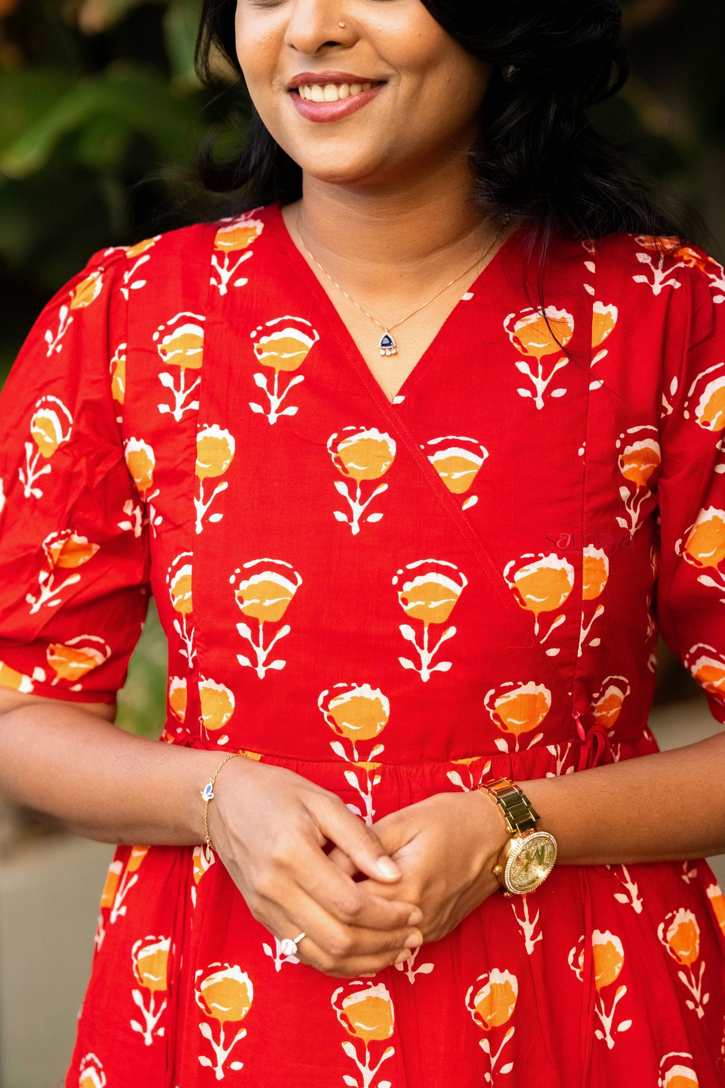 Meera  Casual Dress With Lining