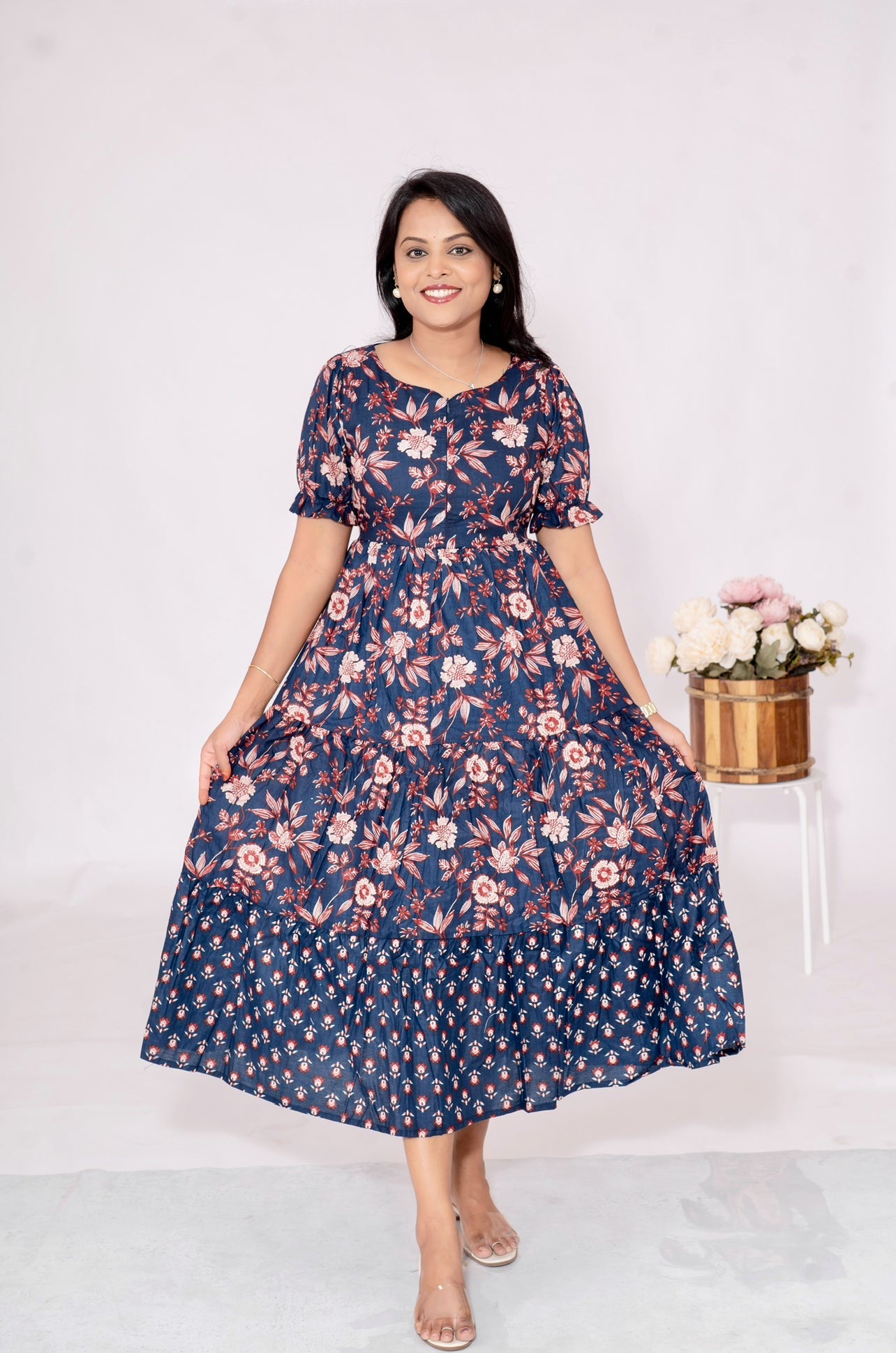 Navya casual  Dress With Lining