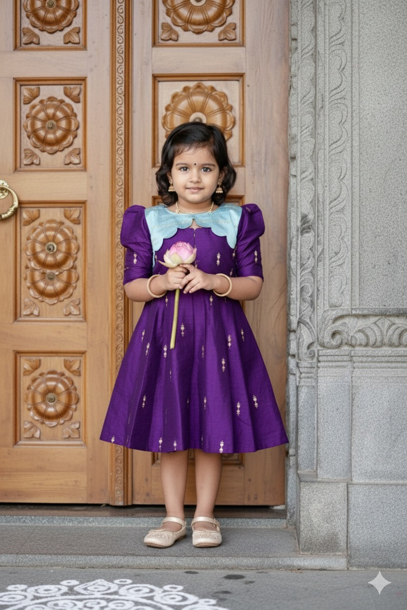 Radhai kids Dress With Lining ( pre order dispatch August 15 th )