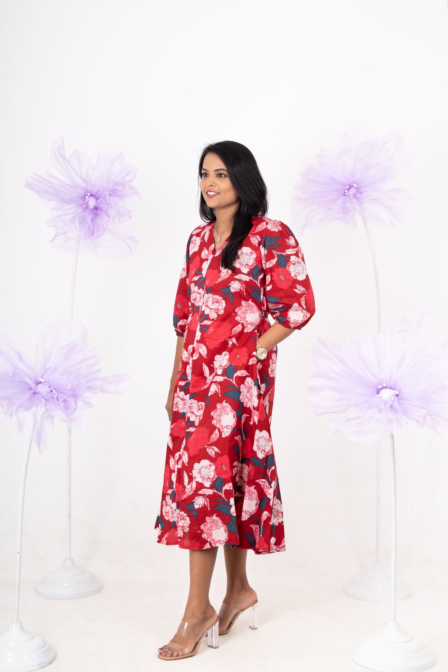 Zara casual Dress With Lining