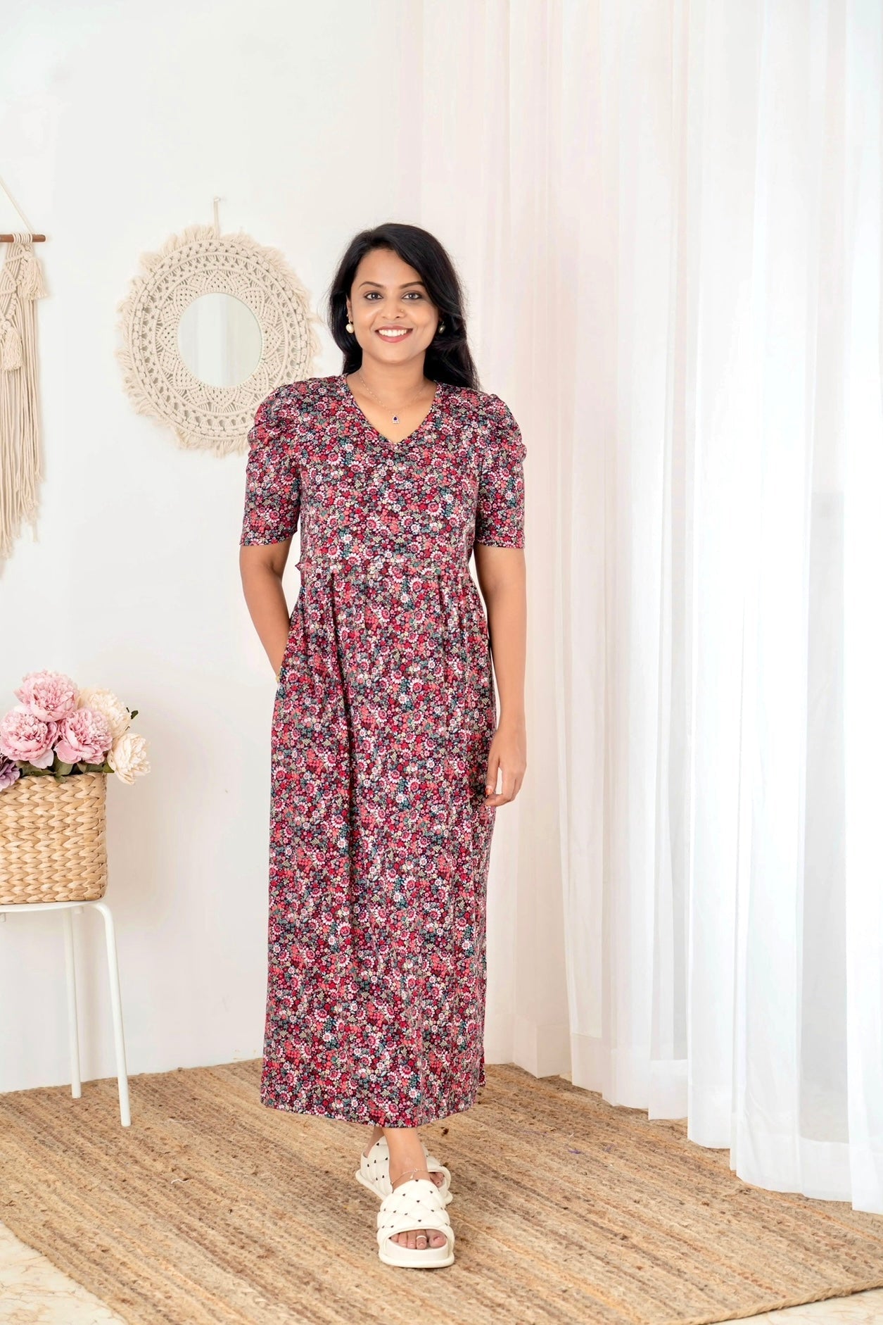 Maxi Leela thick  Weight Dress