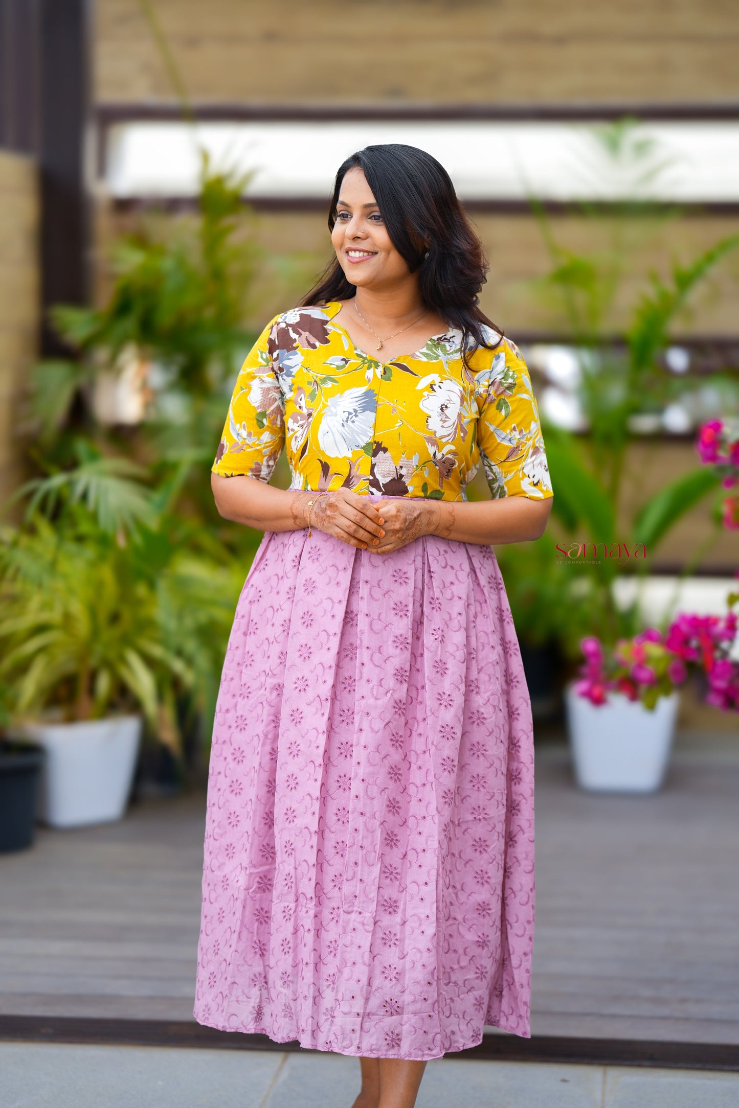 Reena Hakoba Dress With Lining