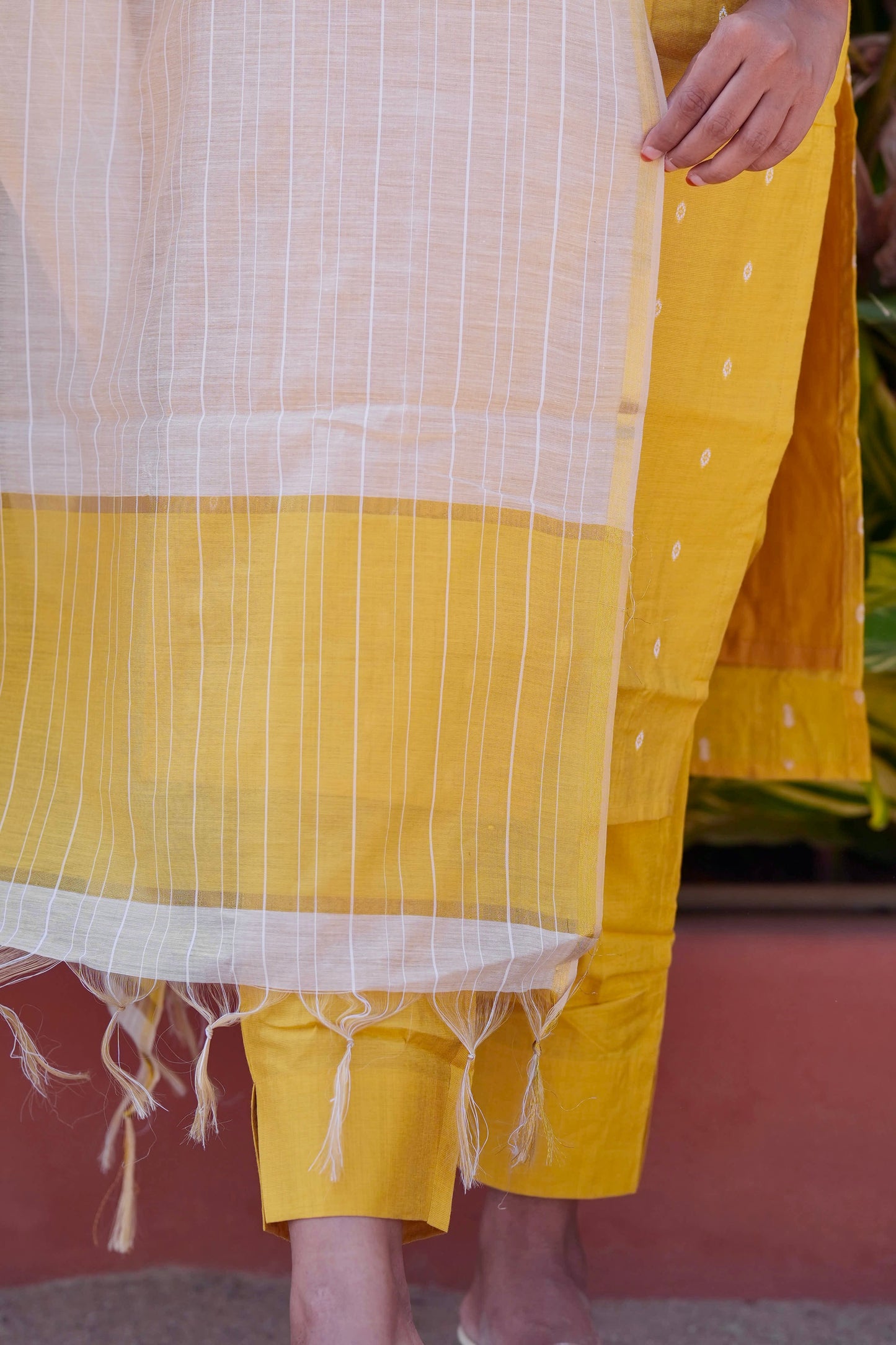 Gold 3 piece raw silk suit set( ready to dispatch)