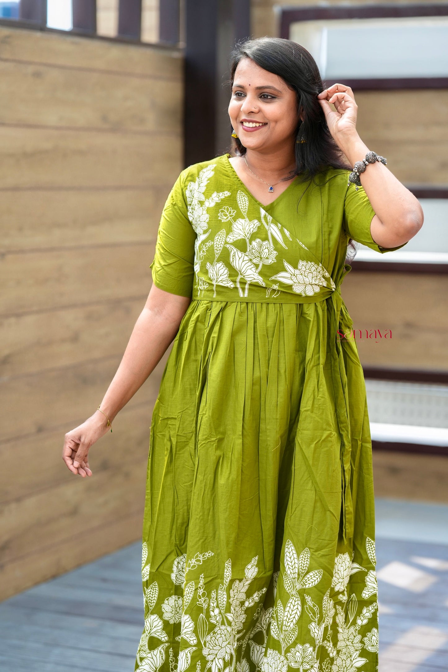 Harini Casual Dress With Lining