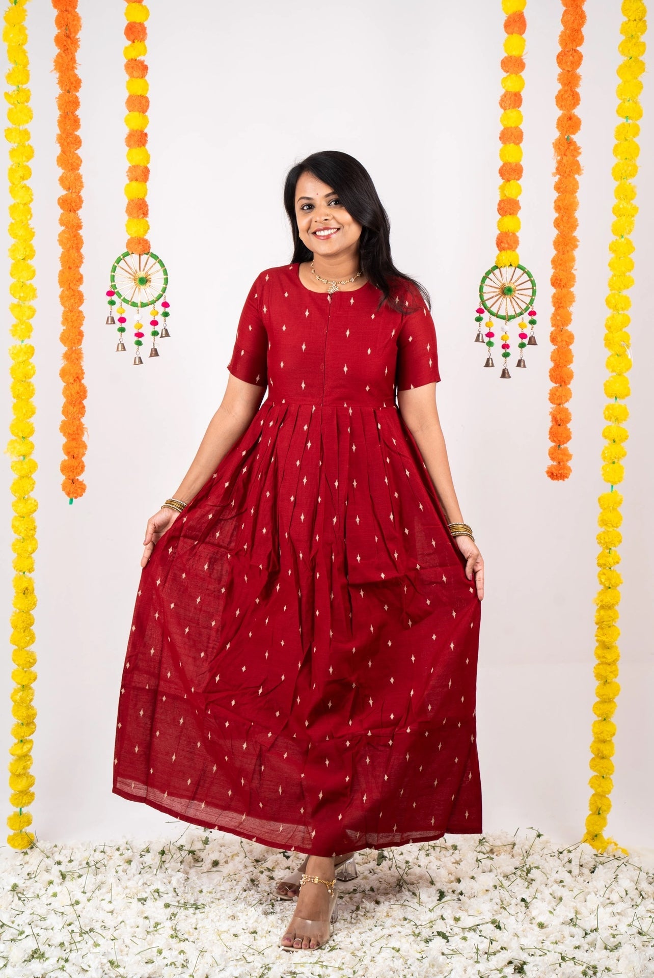 Sundari   Dress With Lining