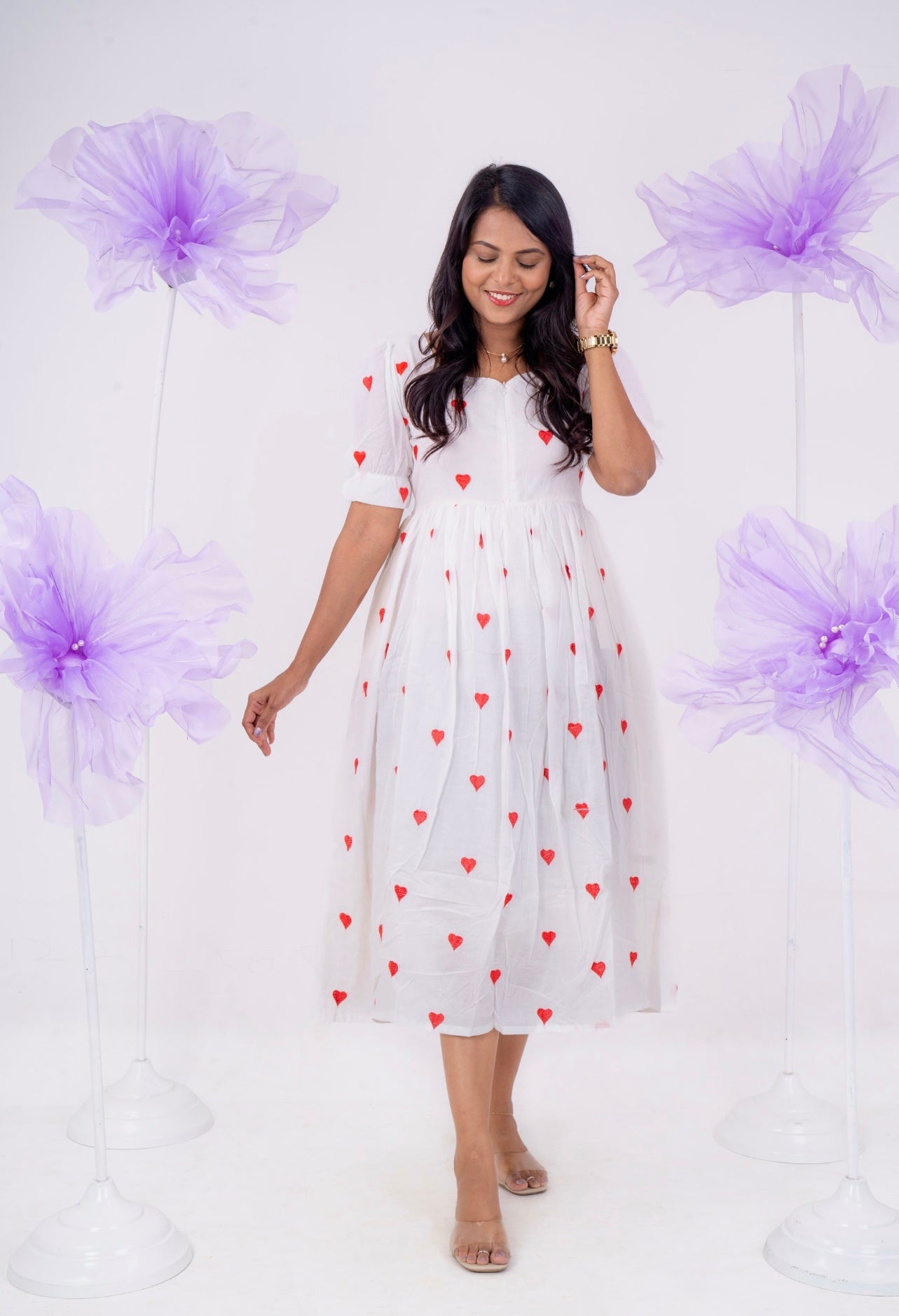Laya casual  Dress With Lining