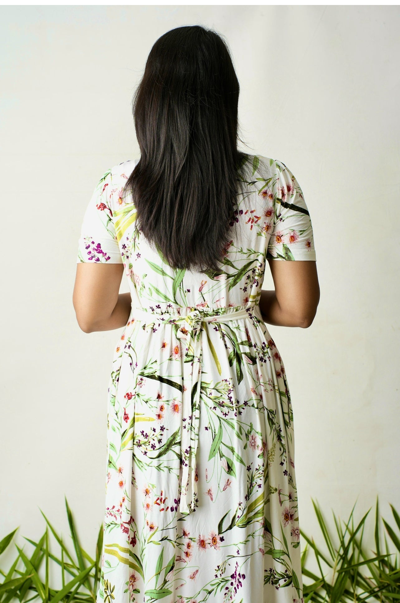 Luxury Maxi Amore Dress with frill light weight