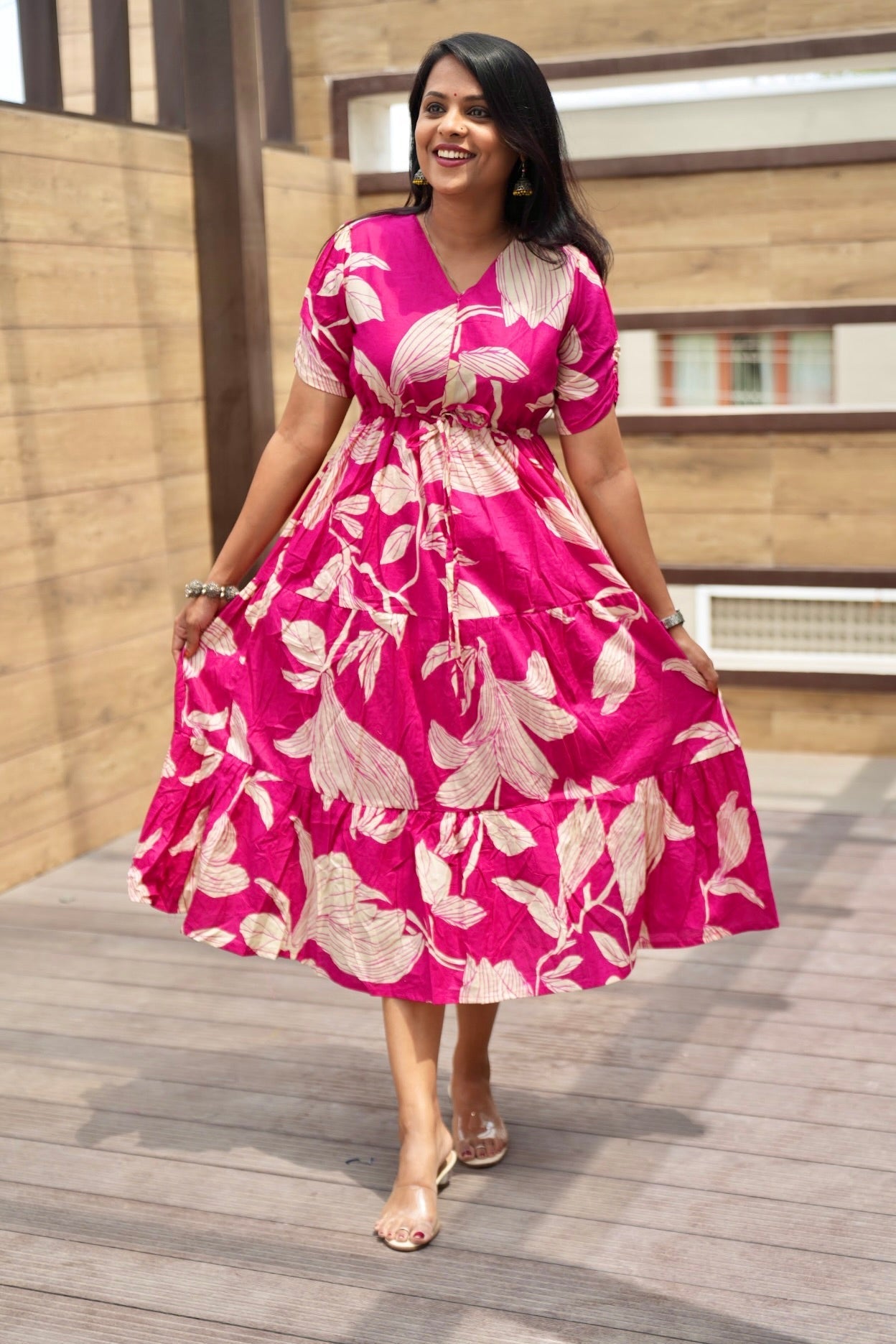 Theera  Casual Dress With Lining