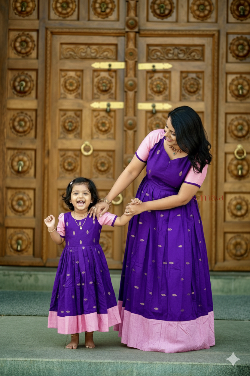 Soundarya kids Dress With Lining ( ready to dispatch)