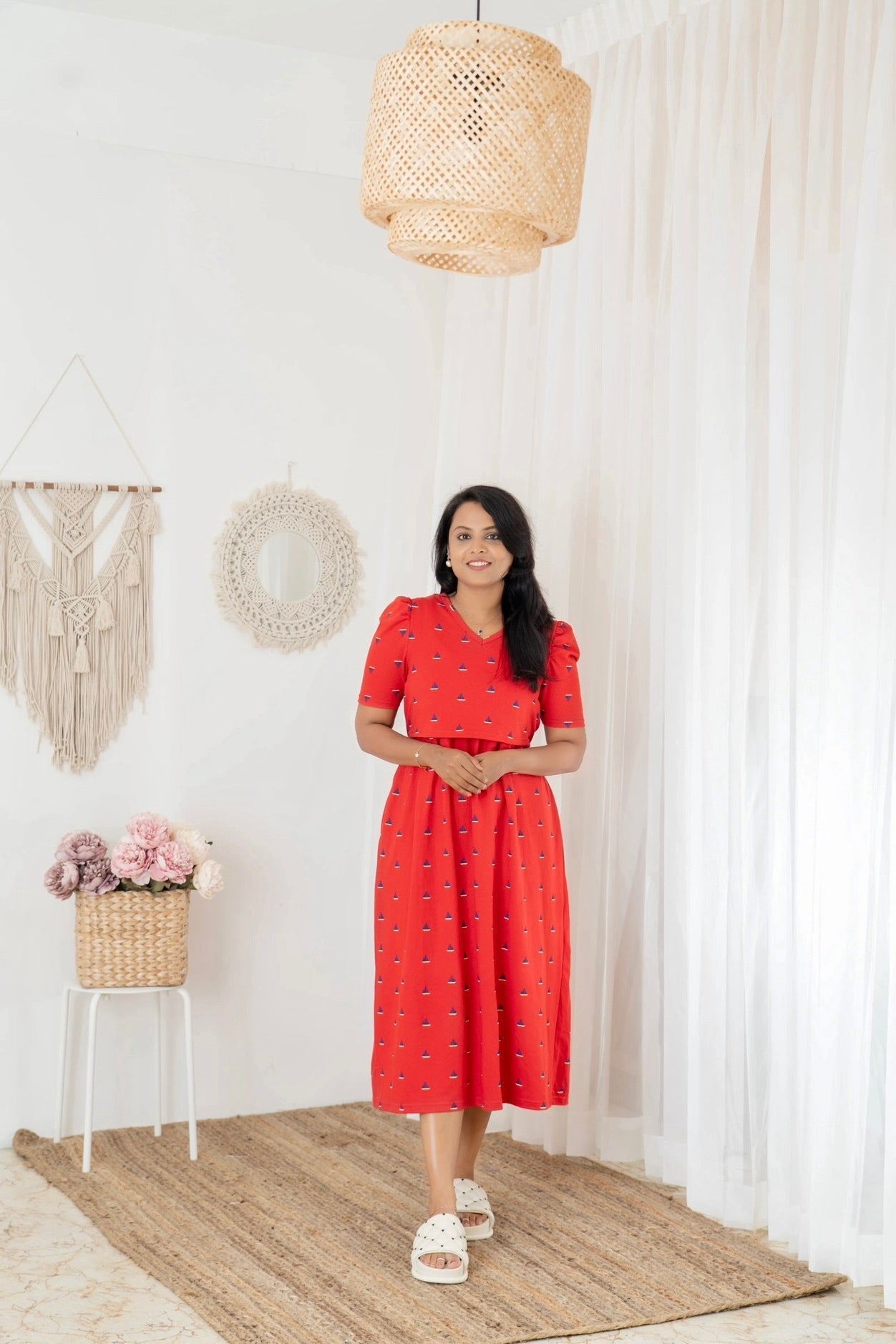 Midi Riya Thick Dress