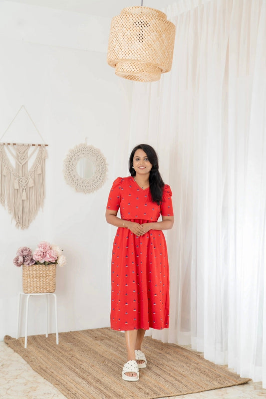 Midi Riya Thick Dress