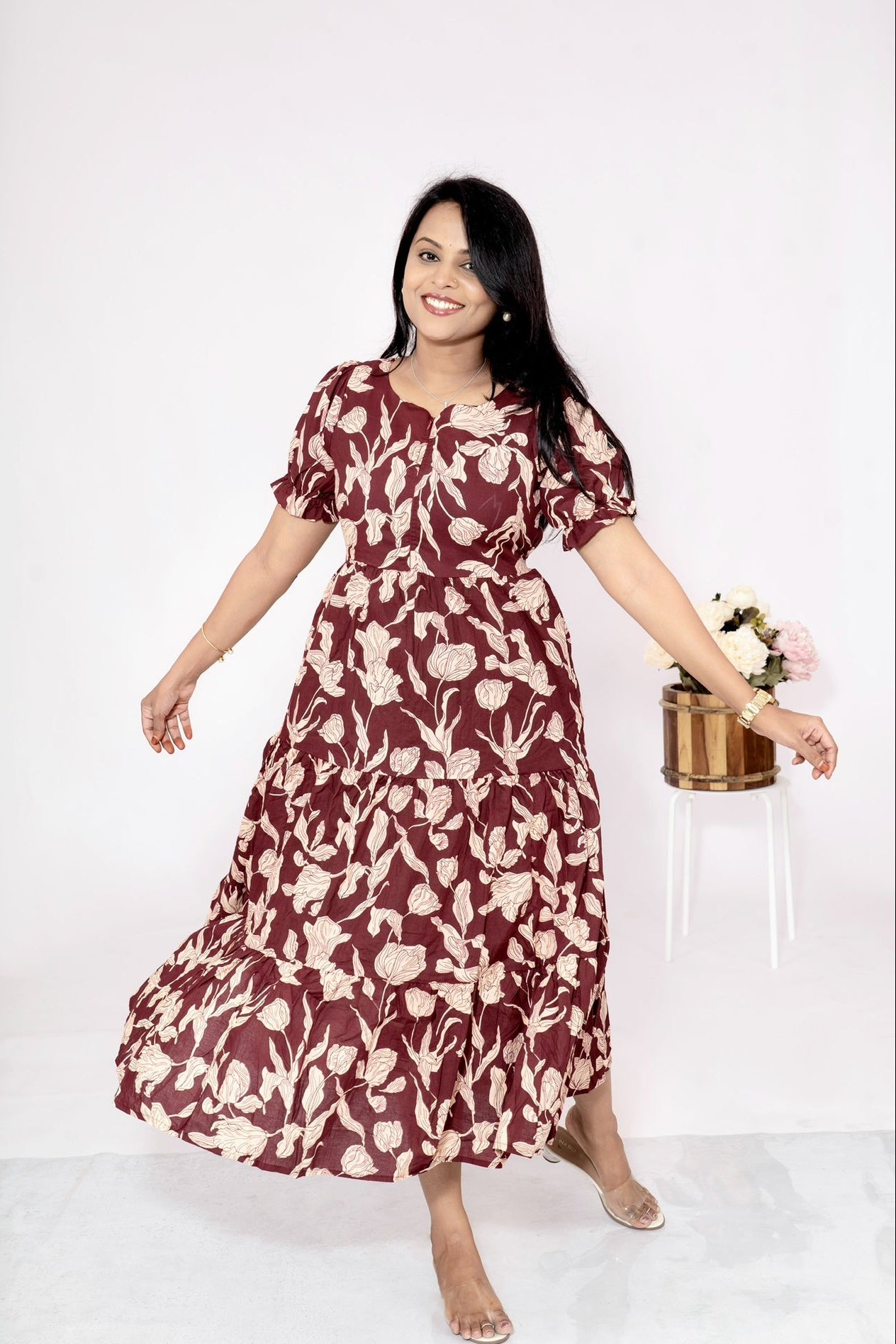 Neha Casual Dress With Lining