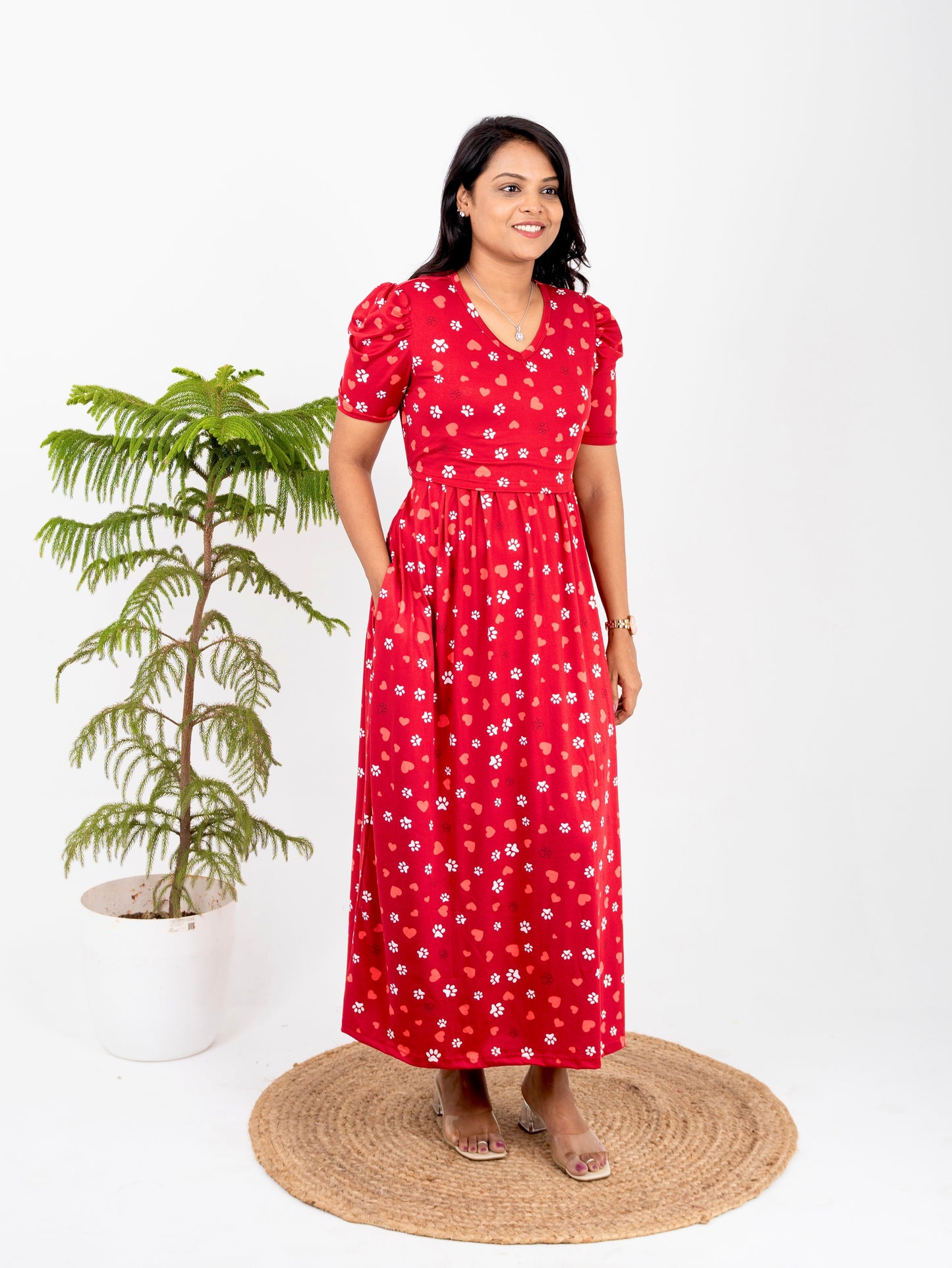 Luxury Maxi Heartly Light Weight Dress