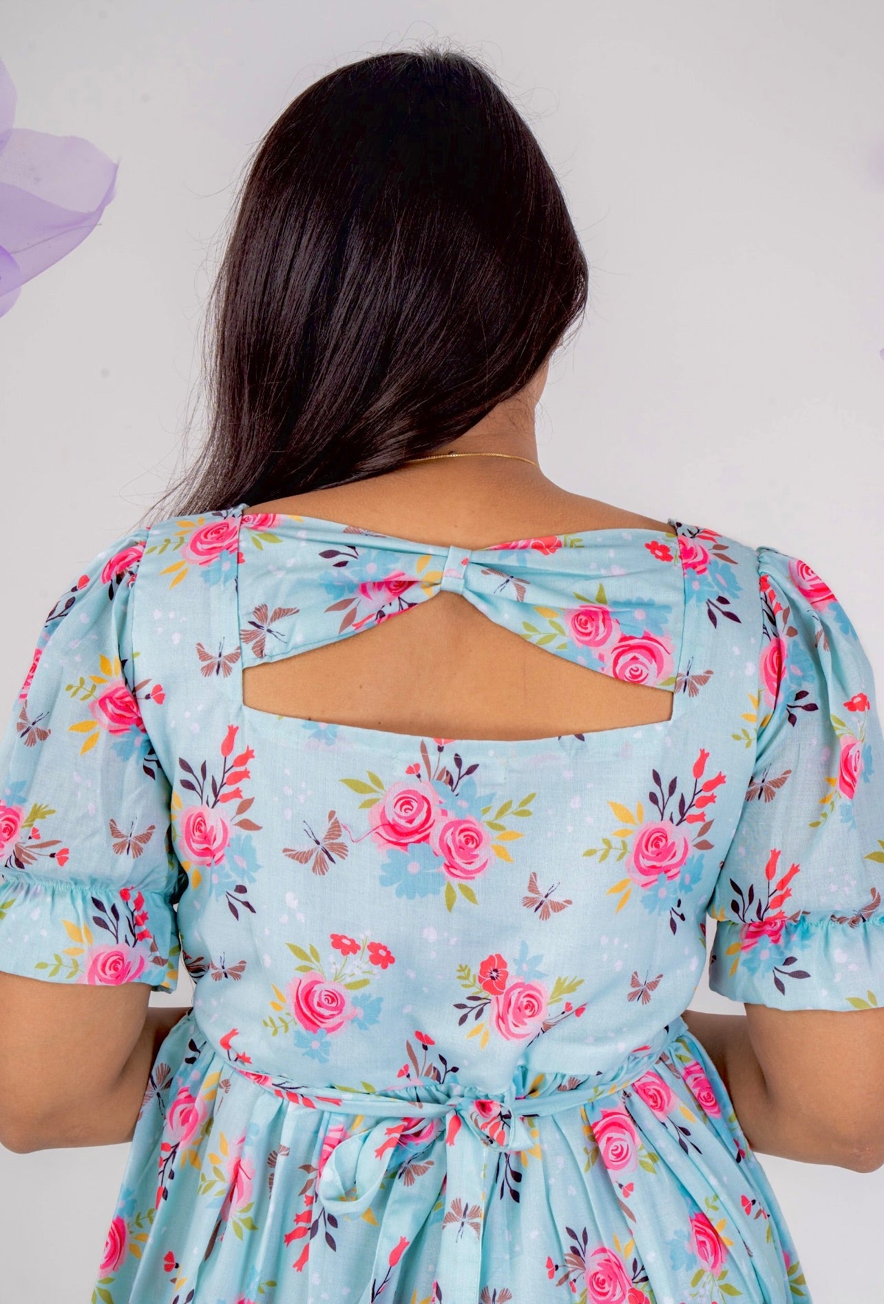 Mint marvel casual  Dress With Lining "Non-Maternity & maternity Feeding-Friendly Dress"