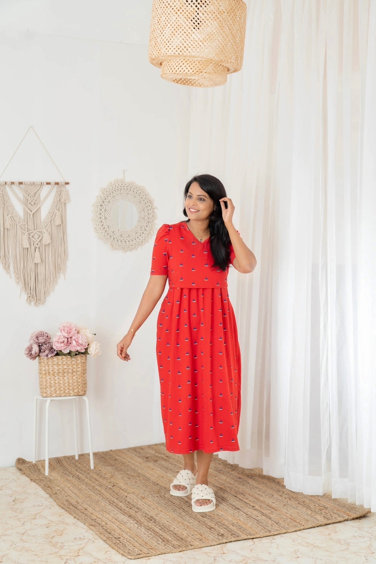 Midi Riya Thick Dress