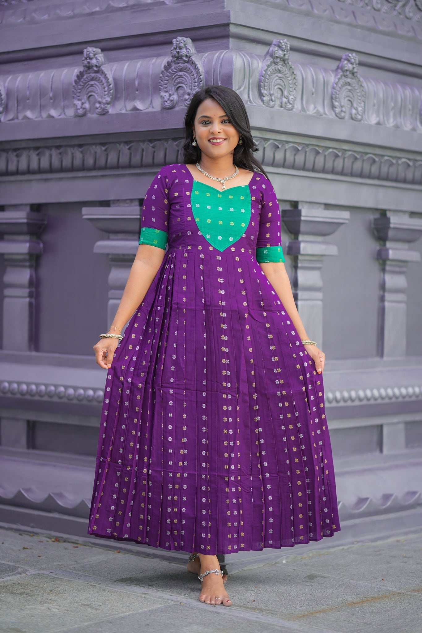 Alagu Maxi Dress With Lining ( ready to dispatch)