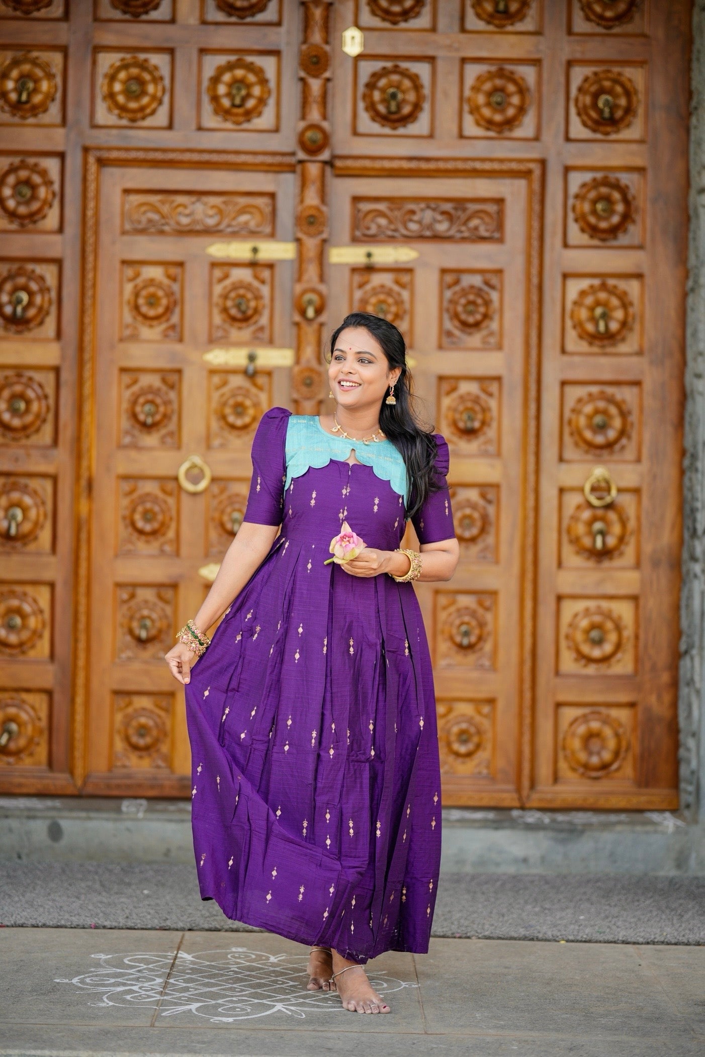 Radhai maxi Dress With Lining ( ready to dispatch )